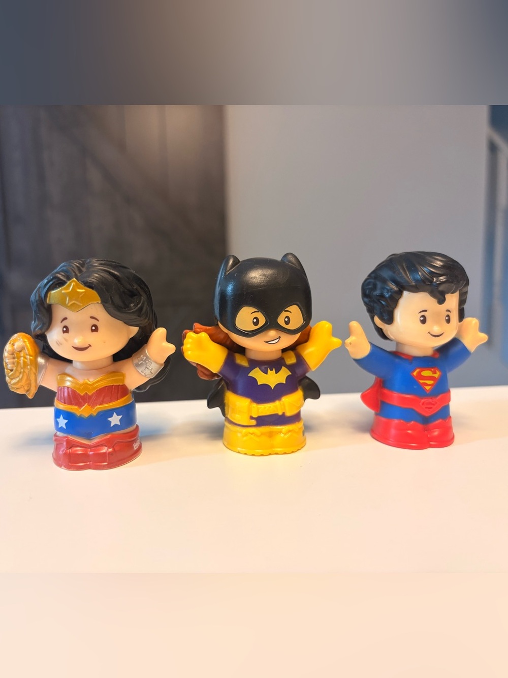 Little People Superhero’s (Wonder Woman, Batgirl & Superman)